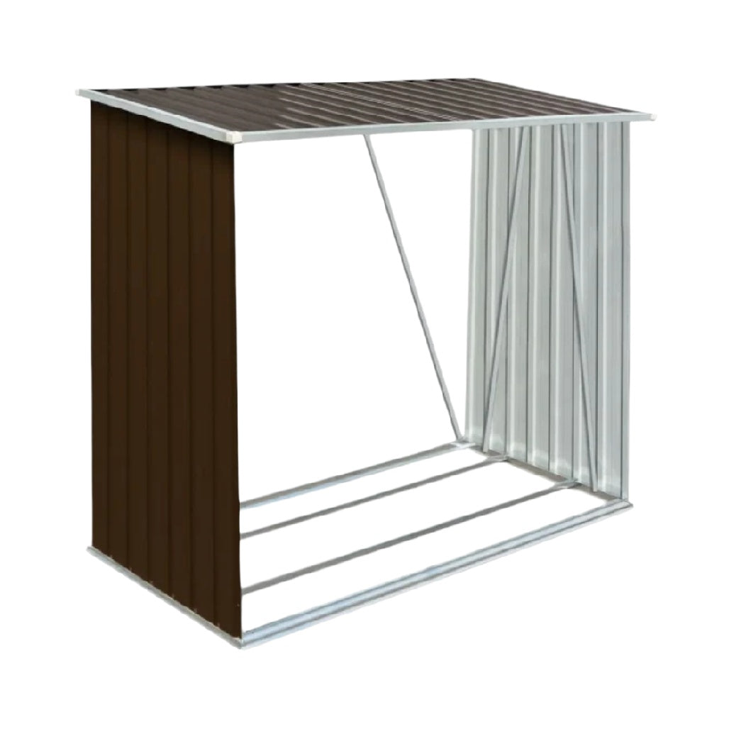 Technische Beschreibung: Stabiler Metallunterstand mit einfacher Konstruktion