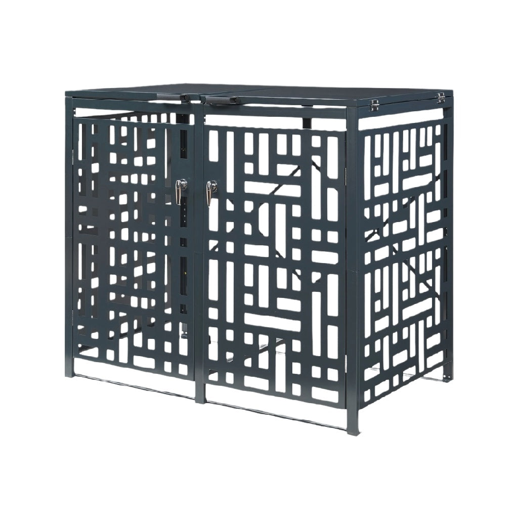 Modularer Metallschrank mit modernem Design und stabiler Struktur