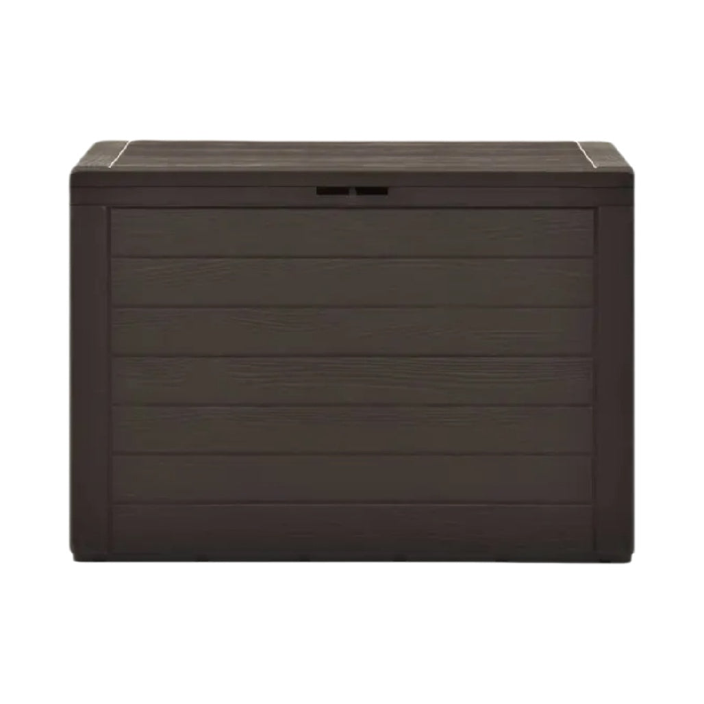 Robuste Aufbewahrungsbox aus Kunststoff für den Außenbereich